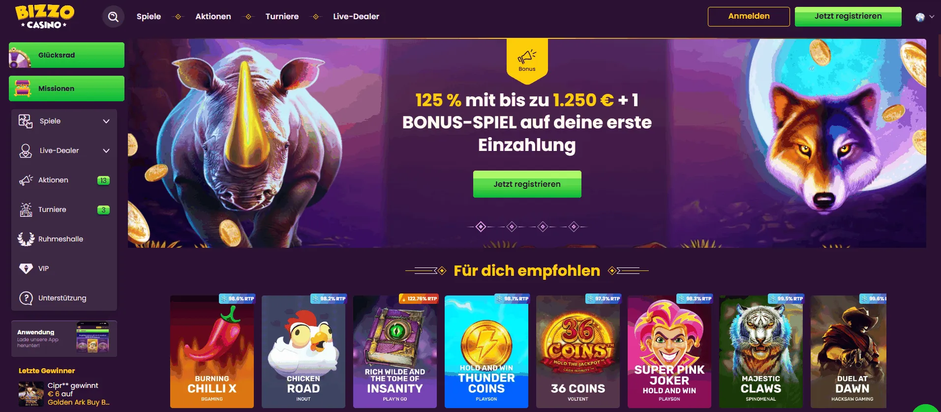 Casino ohne OASIS Bizzo Online Casino ohne OASIS Bizzo